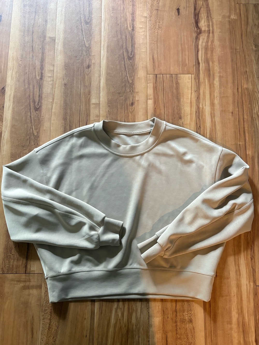 Lululemon Softstreame Perfectly Oversized Cropped Crew